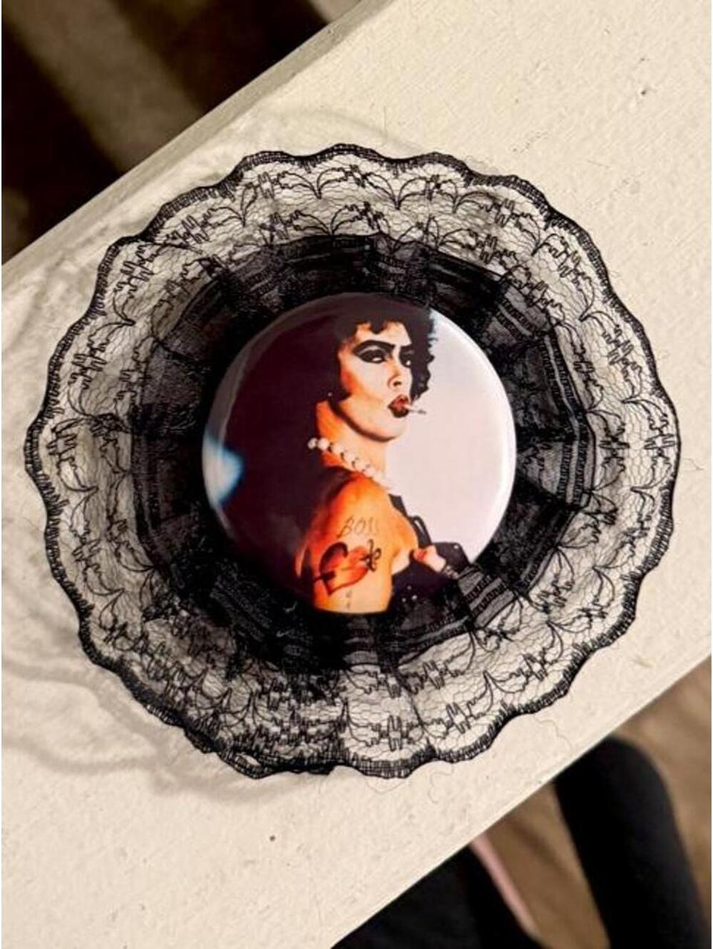 Frank-N-Furter Button (2.25")